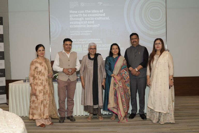 The Indian Society of Landscape Architects (ISOLA) announces IFLA–APR Regional Congress 2025 in Mumbai: “Growth Paradox – Reimagining Landscapes”