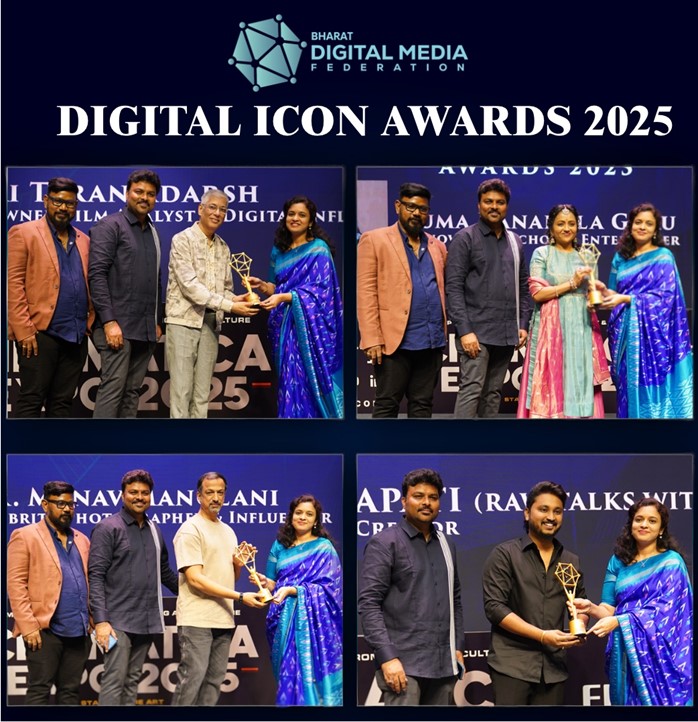 Bharat DMF Digital Icon Awards 2025 — India’s Biggest Celebration of Digital Excellence
