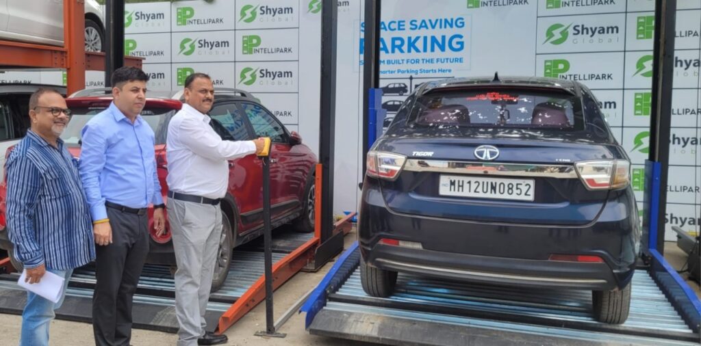 Launch of ‘IntelliPark’ – A Space-Saving Smart Parking System by Shyam Global Technoventures