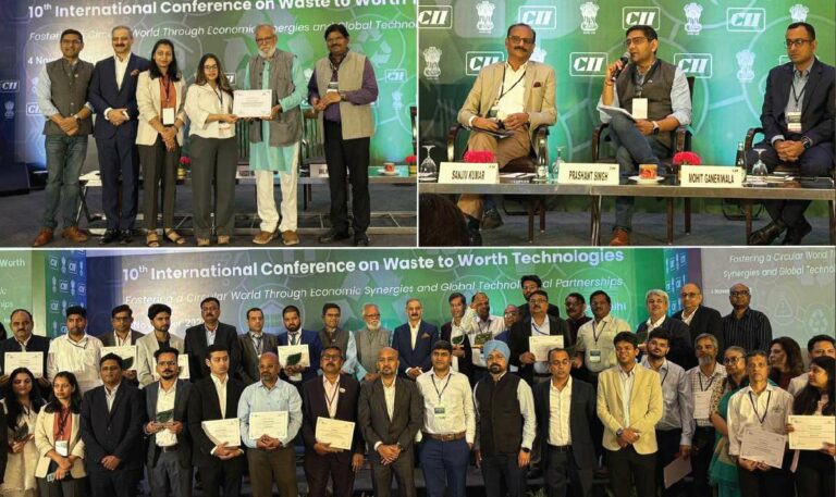 Blue Planet Honoured for Excellence in Managing Municipal  Solid Waste at CII 4R Awards 2025