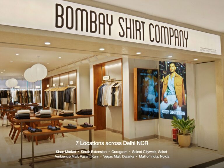 Bombay Shirt Company Scales Up Across Delhi NCR