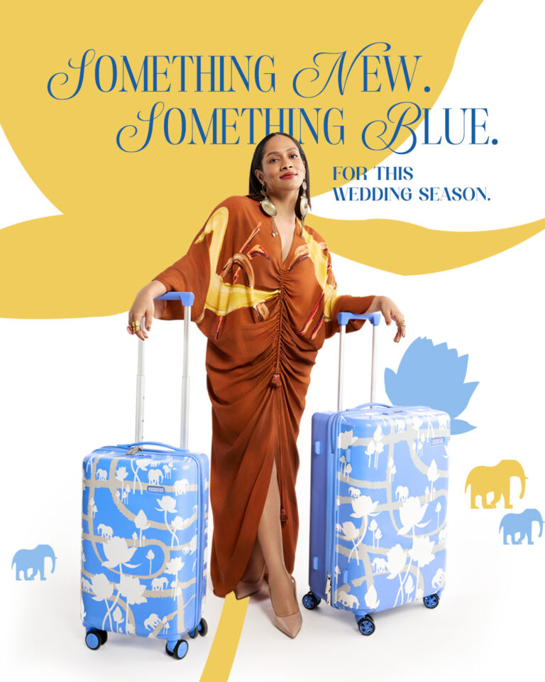 American Tourister x LoveChild Masaba Unveil the Trousseau Collection — A Stylish Ode to New Beginnings