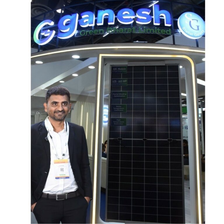 Ganesh Green Bharat Limited Unveils Revolutionary G12R and ABC Module Technologies at REI 2025
