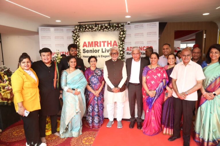 AMRITHA Senior Living Launches Hyderabad’s First Assisted Living & Advanced Rehabilitation Centre*