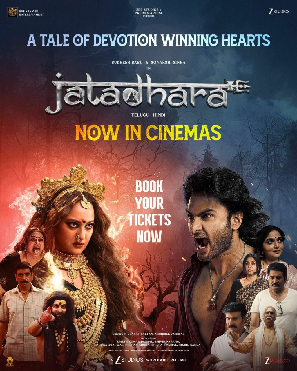 Zee Studios and Prerna Arora’s Jatadhara Holds Strong at the Box Office, Drawing Praise and Powerful Word of Mouth