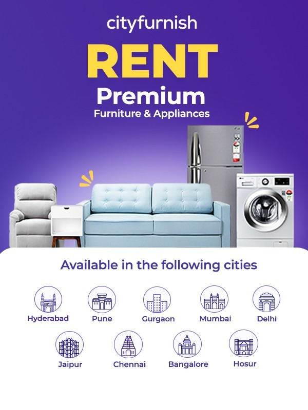 Cityfurnish, India’s Top Furniture & Appliance Rental Brand, Announces Expansion into Hosur, Chennai, and Jaipur