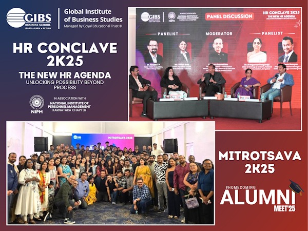 GIBS Business School Bangalore: Celebrated Growth and Togetherness at HR Conclave & Alumni Meet – 2025 at Global Campus, Bannerghatta Road, Bengaluru