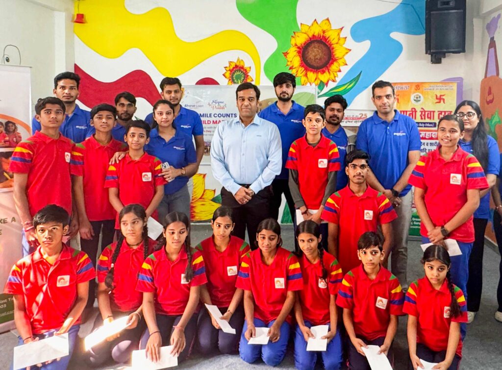 BharatLoan Spreads Joy on Children’s Day with CSR Initiative at Nanhe Kadam Pathshala