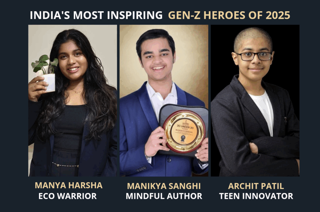 Gen Z Heroes: India’s Most Inspiring Young Activist, Writer and Innovator of 2025