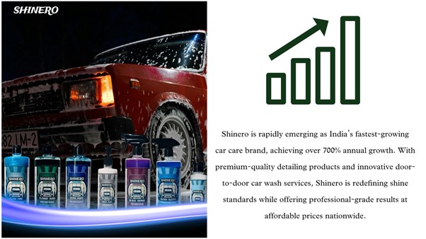 SHINERO: Revolutionizing the Car Care Industry with Premium Quality and Affordable Innovation