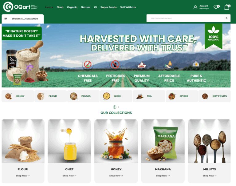 Oqart.com Set to Revolutionize Organic Shopping in India with November 2025 Launch”