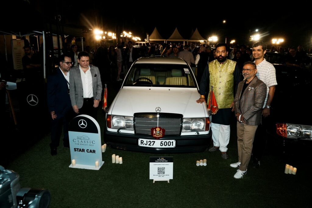 Rustomjee Group Partners with Mercedes-Benz India for a Celebration of Heritage and Craftsmanship at the Mercedes-Benz Classic Car Rally 2025