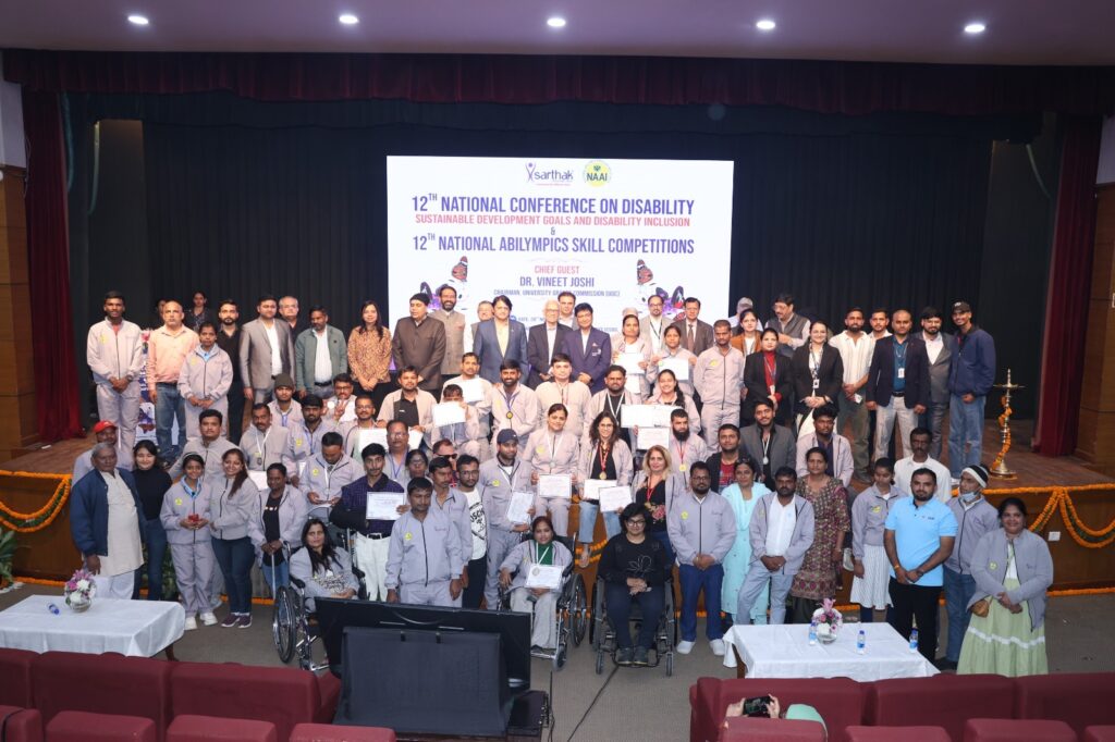 National Abilympics 2025 Concludes with 8 Gold, 10 Silver & 8 Bronze Medals; Two-Day Event Showcases India’s Finest Work-Skill Talent Across 20+ States