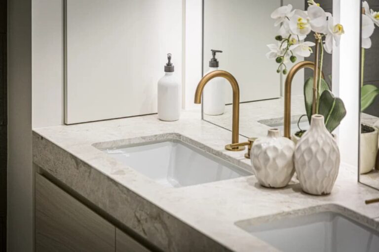 Designing Elegant Bathrooms with Premium Countertops