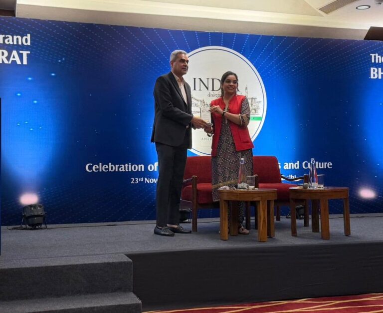 Kavan Kislaya Honored at the India Dialogue Conclave on 23rd November,2025 at IHC , Delhi