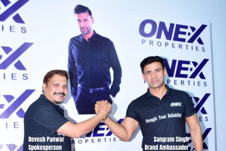 Actor–Wrestler–MMA Champ Sangram Singh Powers OneX Properties’ Global Rise as Brand Ambassador