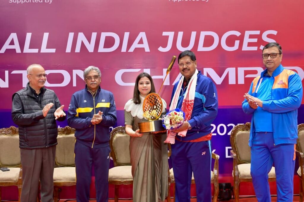 Historic First All India Judges Badminton Championship Concludes Successfully