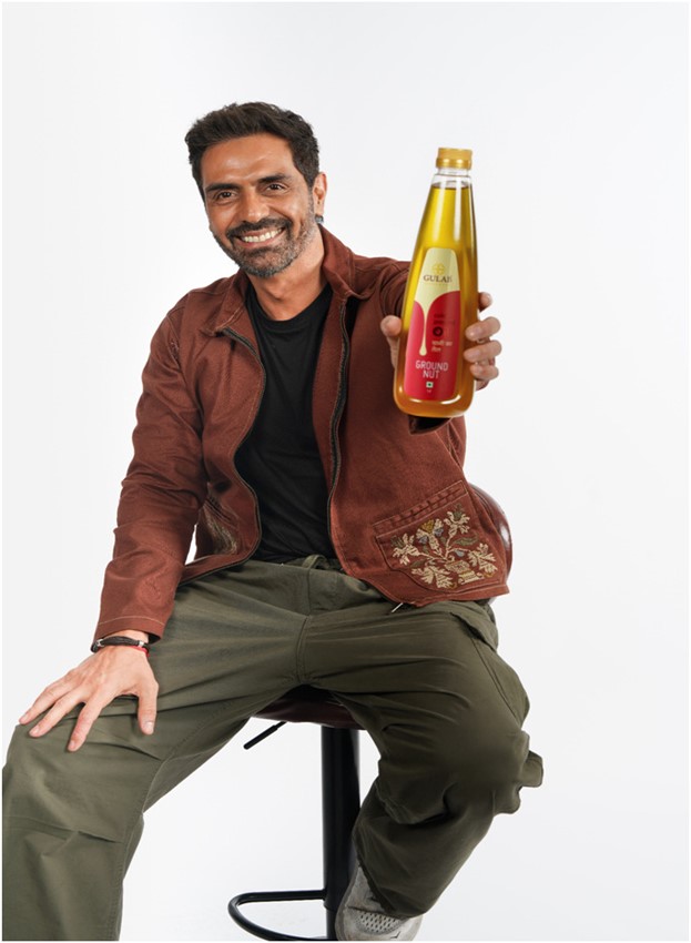 Gulab partners with Arjun Rampal to create a lifestyle shift with cold-pressed oils