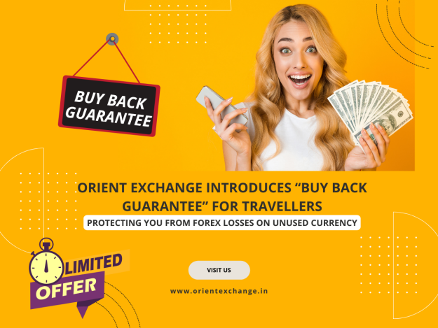 Orient Exchange Introduces “Buy Back Guarantee” for Travellers — Protecting You from Forex Losses on Unused Currency