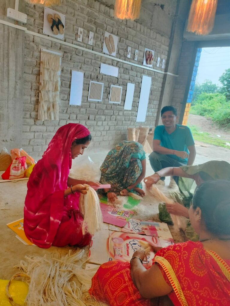 Prithvi Creation / Prithvi Crafts: Empowering Women and Reviving Natural Craftsmanship Through Eco-Innovative Thatched Solutions
