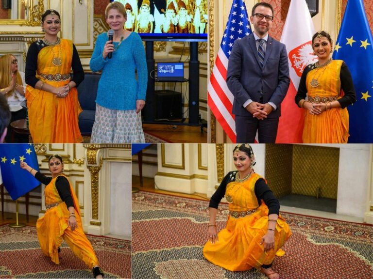 Apeksha Niranjan and Monika Kowaleczko-Szumowska Facilitate Powerful Discussion on Refugee Children at the Consulate General of Poland in New York