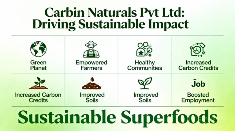 Carbin Naturals Pvt Ltd: Leading India’s Revolution in Organic Superfoods and Nature-Based Climate Solutions