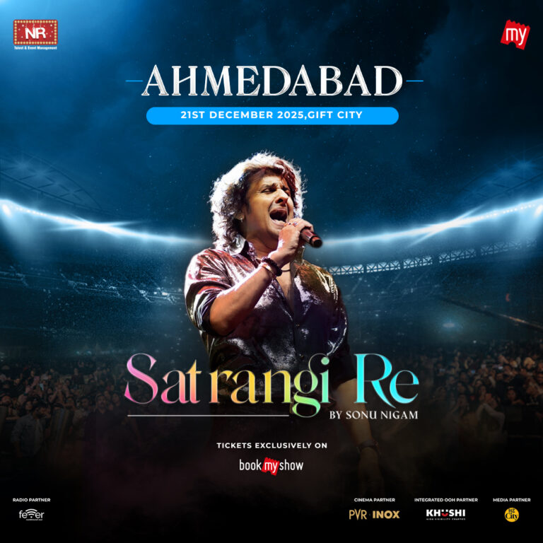 Sonu Nigam brings colourful musical spectacle Satrangi Re to Ahmedabad, the City of Colours, on December 21