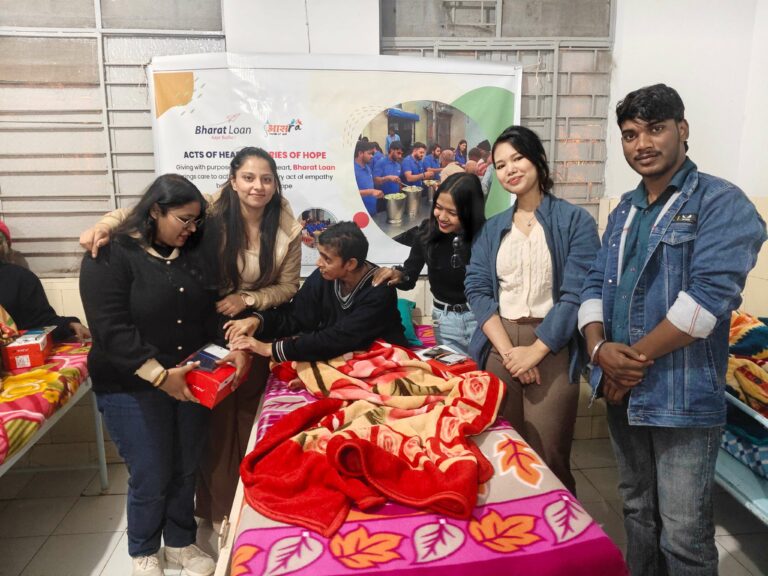 BharatLoan Spreads Warmth and Wellness at Apna Ghar Ashram Through Clothing Drive, Yoga Session, and Fruit Distribution