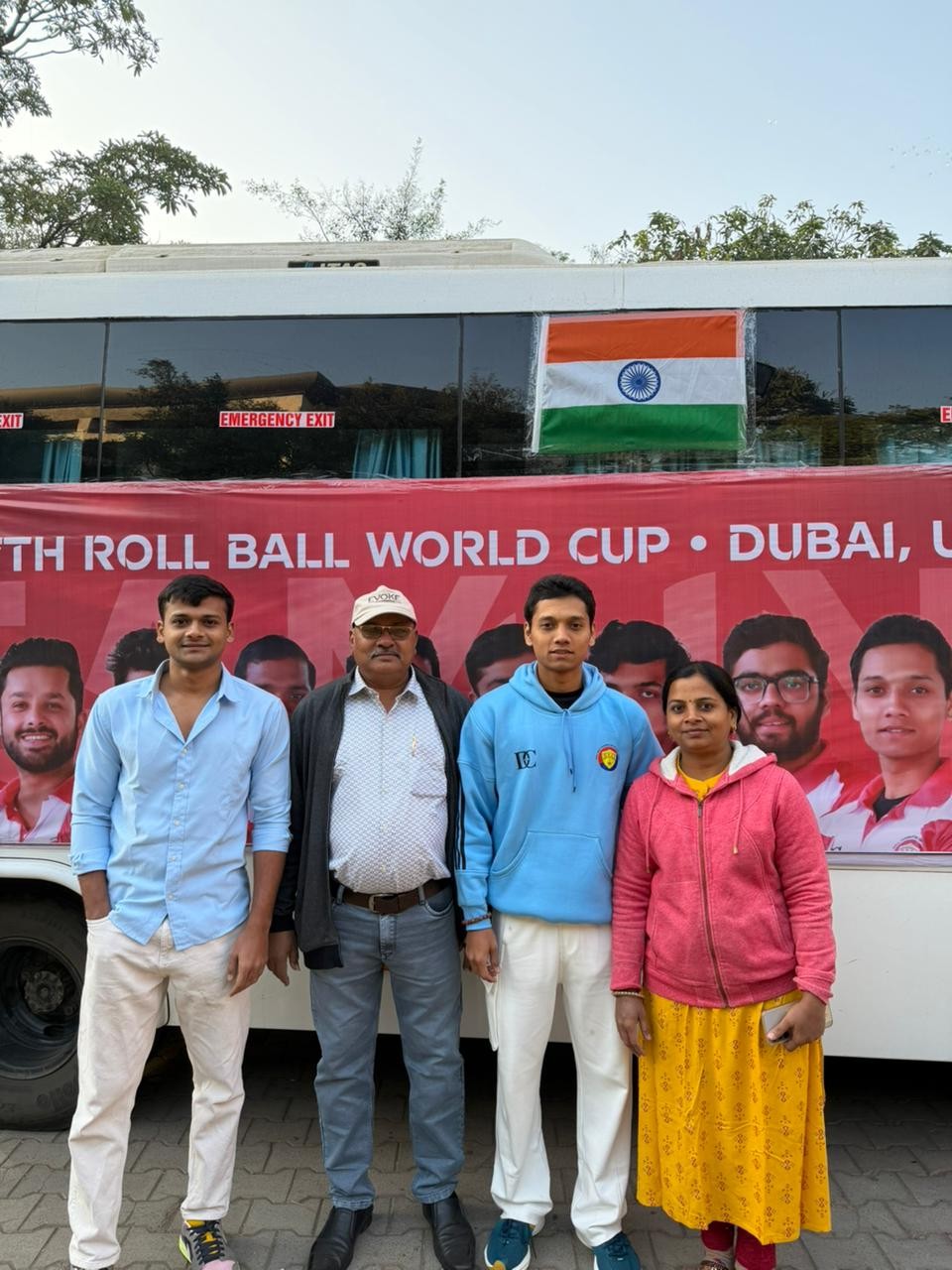 Income Tax Assistant Harshal Somnath Ghuge Named as India Fields Strong Contingent at 7th Rollball World Cup in Dubai