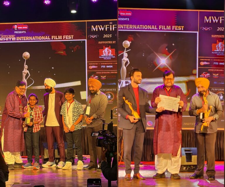 Film “Nanak Chinta Mat Karo” and “Lord’s Signal” Honored, Charanpal Singh Felicitated