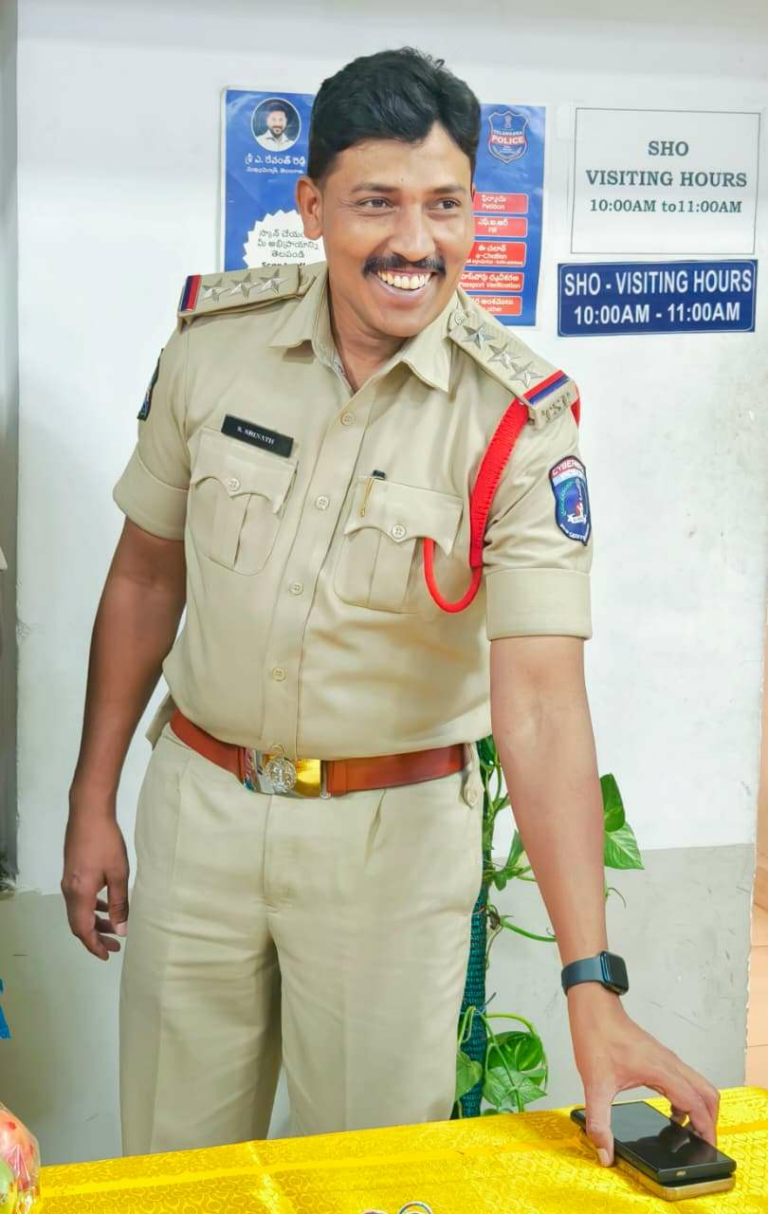 THE REAL POLICE SINGHAM OF TELANGANA – SANA SRINATH