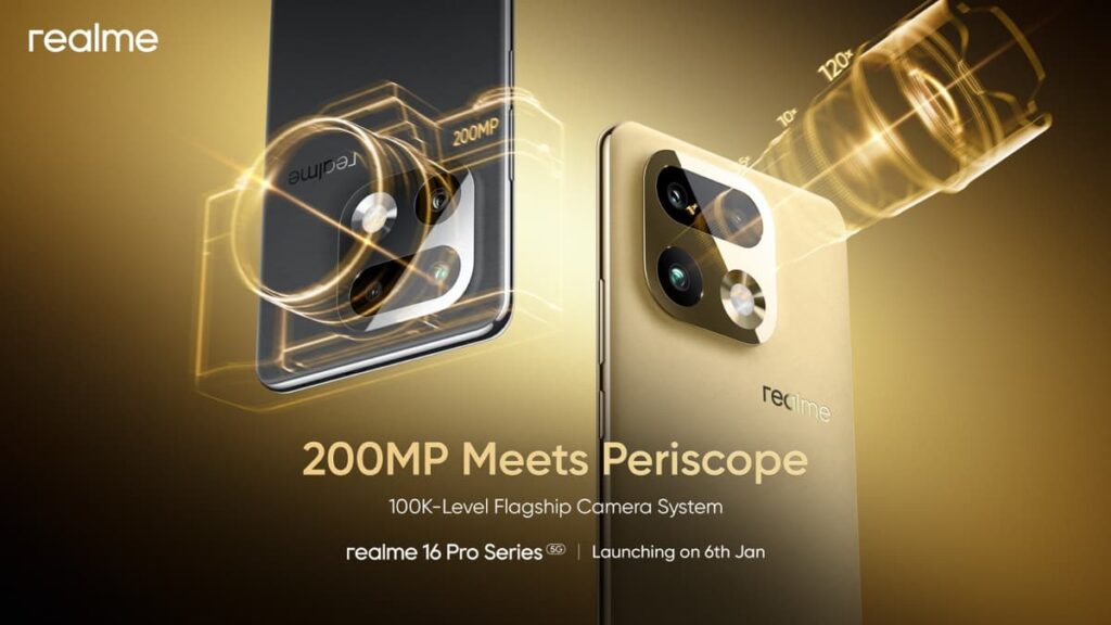 200MP Portrait Master Powered by LumaColor IMAGE: realme 16 Pro Series Redefines Flagship Imaging Experience