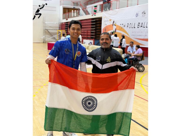 Harshal Ghuge shines in India’s triumph at the Roll Ball World Cup