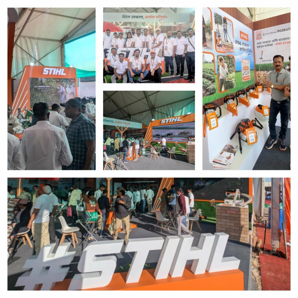 Modern Equipment for your Farms: STIHL India at Kisan Agri Show Pune 2025