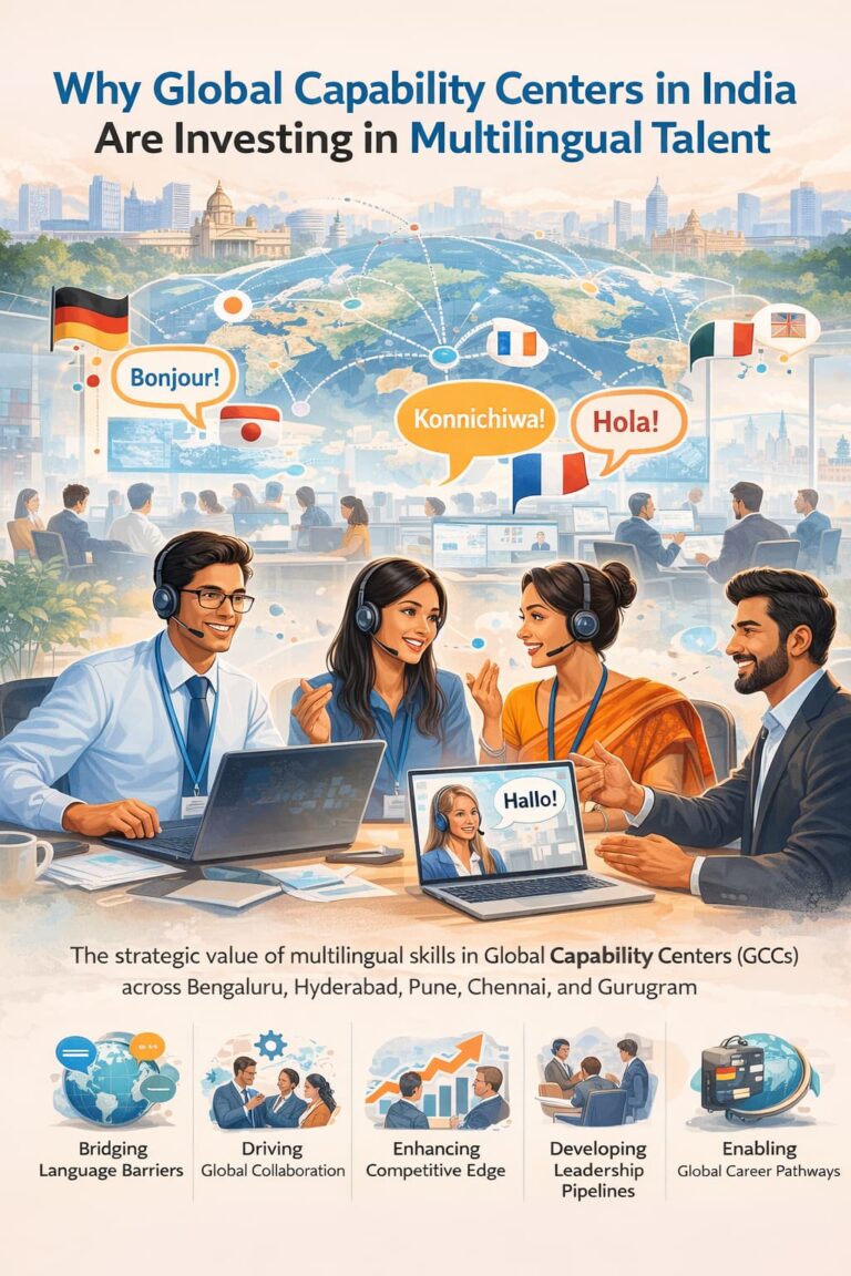 Why Global Capability Centers in India Are Investing in Multilingual Talent