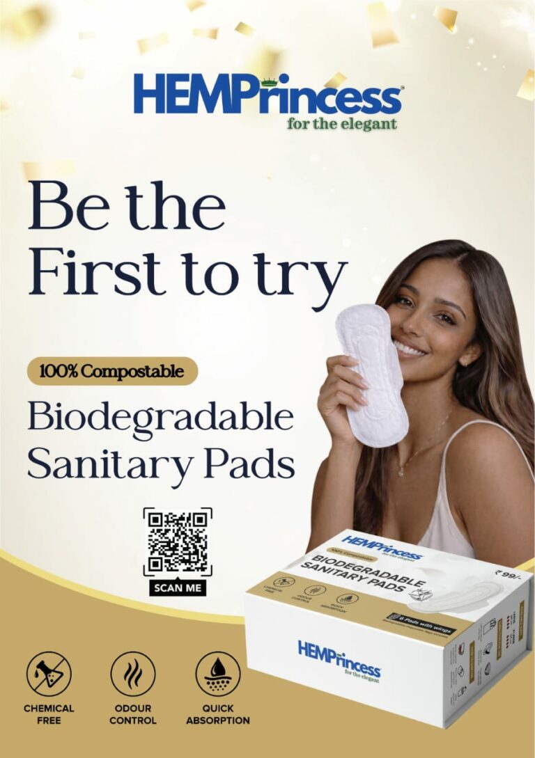 HEMPrincess Hemp Natural Sanitary Pads by Tayani Global: Transforming Menstrual Wellness with Sustainability and Dignity