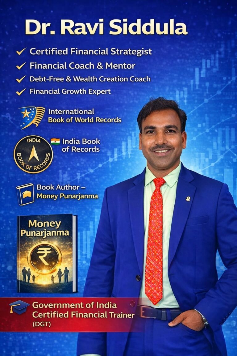 Dr. Ravi Siddula Introduces System-Based Financial Education to Indian Families Through the “Money Punarjanma” Framework