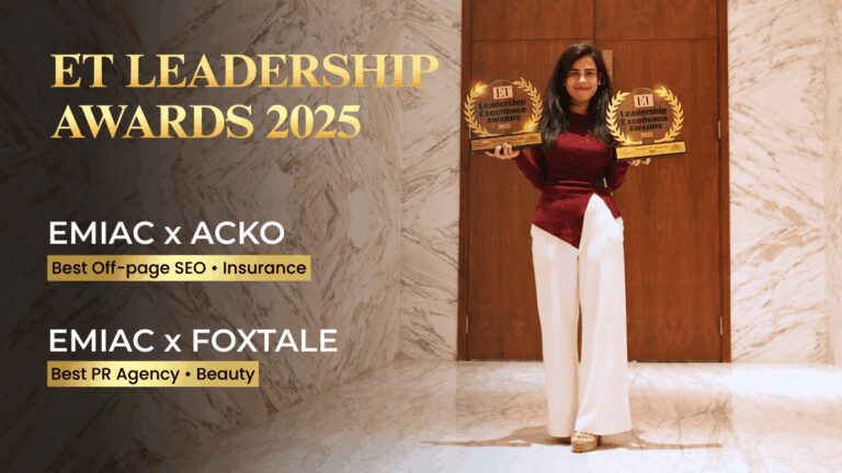 EMIAC Technologies Wins Two Economic Times Leadership Awards 2025, Setting a New Benchmark in Digital Growth