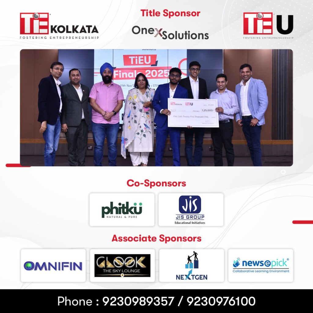 TiE Kolkata Hosts Grand Finale of TiE University (TiEU) Program 2025