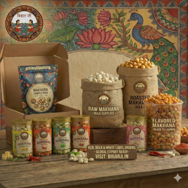 Biharji.in Brings Authentic, Certified & Healthy Bihar Makhana to Indian and Global Consumers