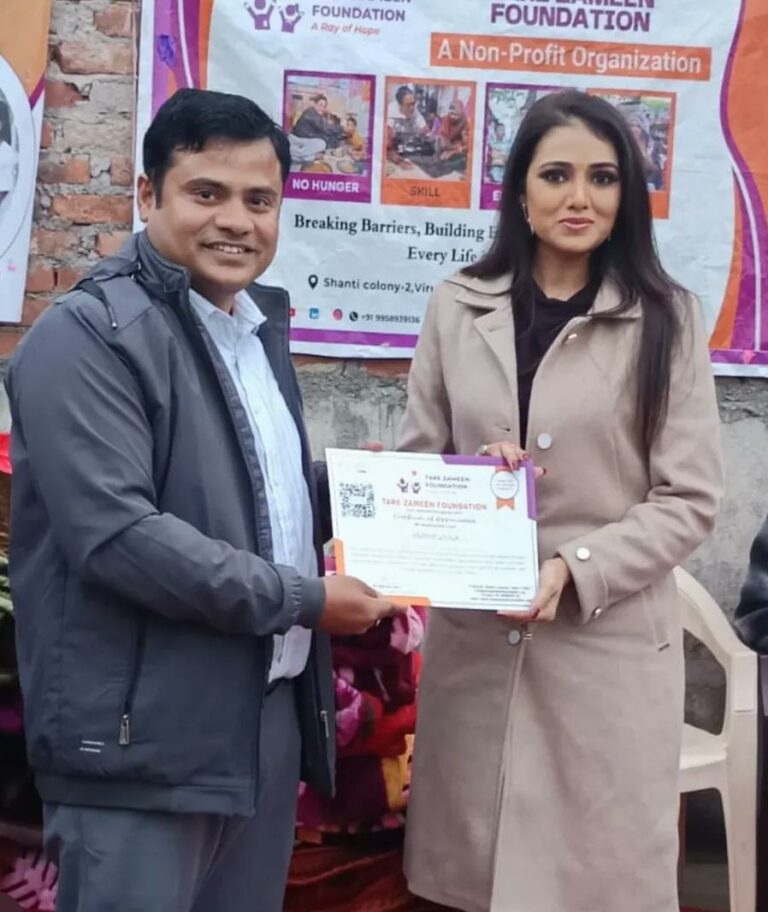 Kalpana Shukla Welcomes the New Year with a Winter Relief Drive for the Underprivileged in Delhi