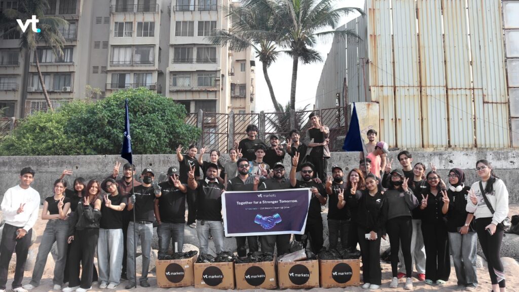 VT Markets India Deepens Year-End CSR Efforts with Versova Beach Clean-Up Drive