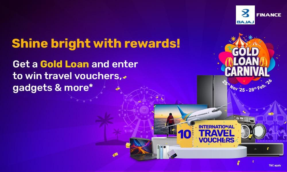 Bajaj Finserv Gold Loan Carnival Combines Simple Documentation with Festive Rewards