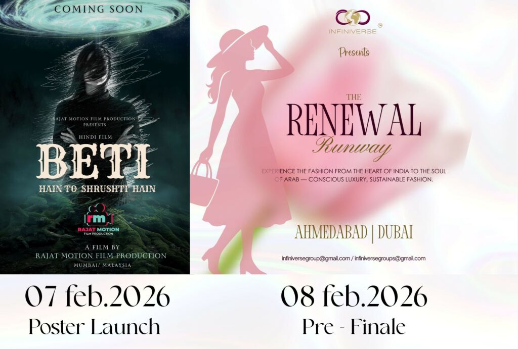 ‘Beti Hain Toh Srishti Hain’ and ‘The Renewal Runway Fashion Week’ Set to Put Ahmedabad on the Global Creative Map