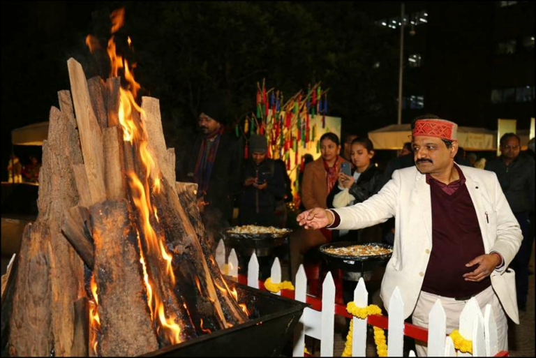 INDIA HABITAT CENTRE CELEBRATED LOHRI WITH FOLK MUSIC, FESTIVE FLAVOURS AND COMMUNITY SPIRIT