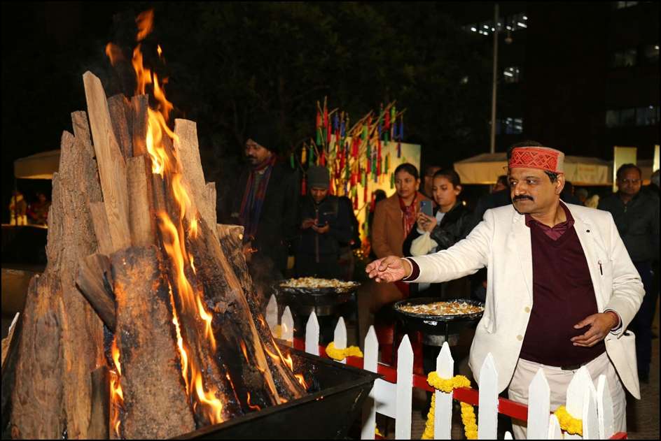 INDIA HABITAT CENTRE CELEBRATED LOHRI WITH FOLK MUSIC, FESTIVE FLAVOURS AND COMMUNITY SPIRIT