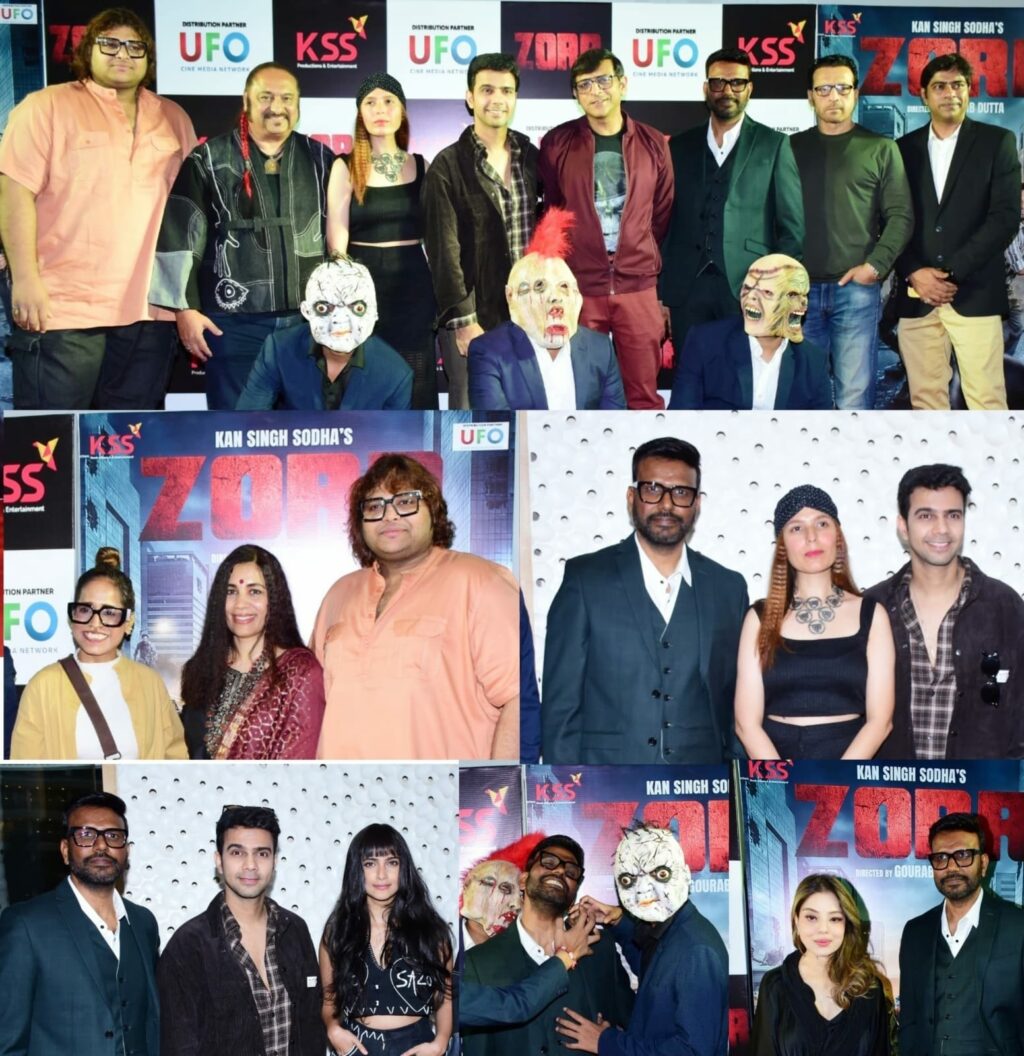 Ensemble Cast, Music Makers Drive the Chaos at Zorr Trailer and Song Launch