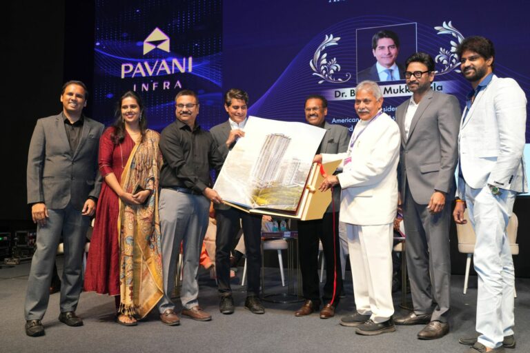 Pavani Infra Unveils ‘Pavani Mirai’ at Indo–US Healthcare Leadership Meet in Hyderabad
