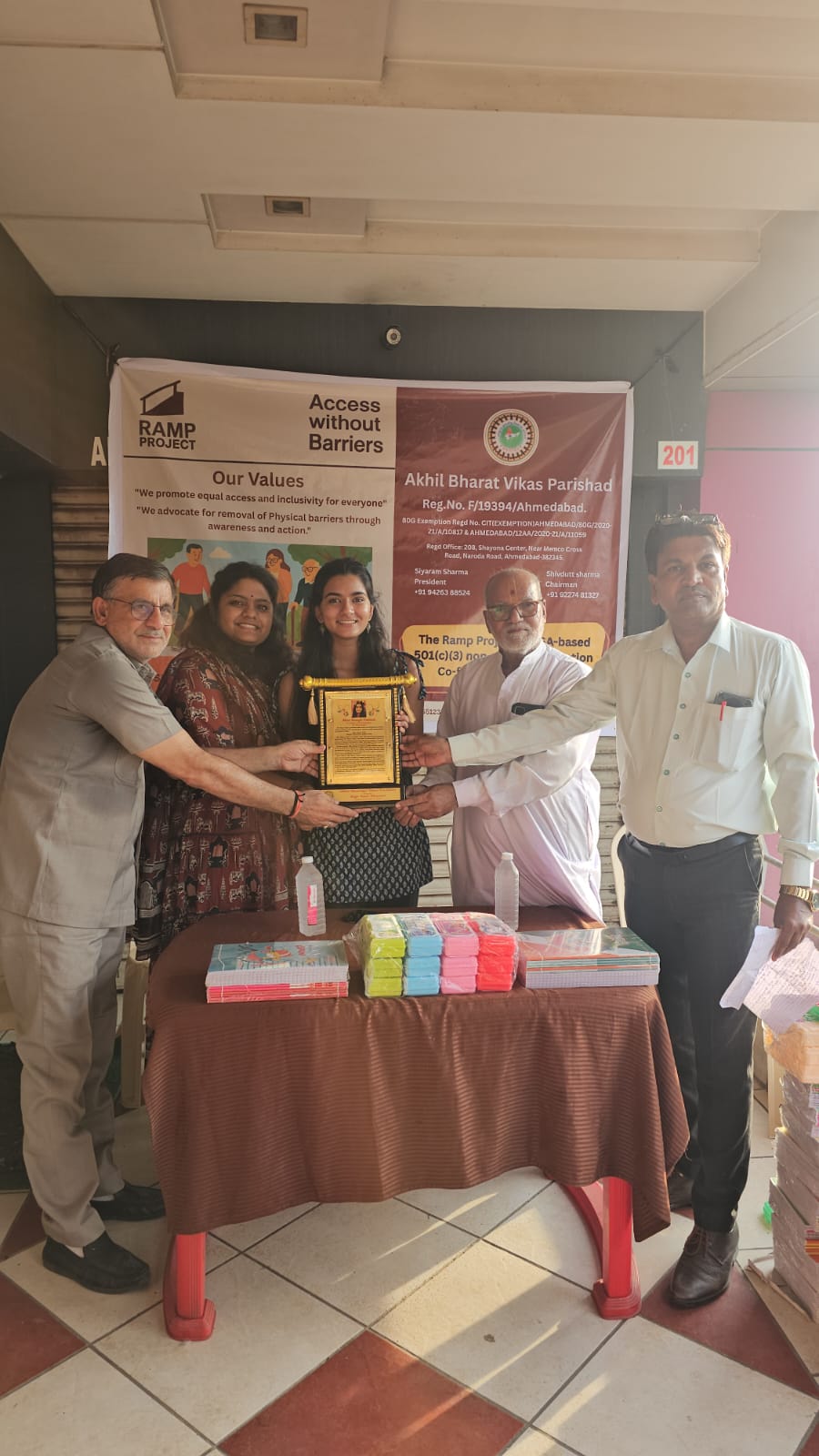 “Daughter of India,” dedicated to serving India even while living in America, becomes a ray of hope for people with disabilities