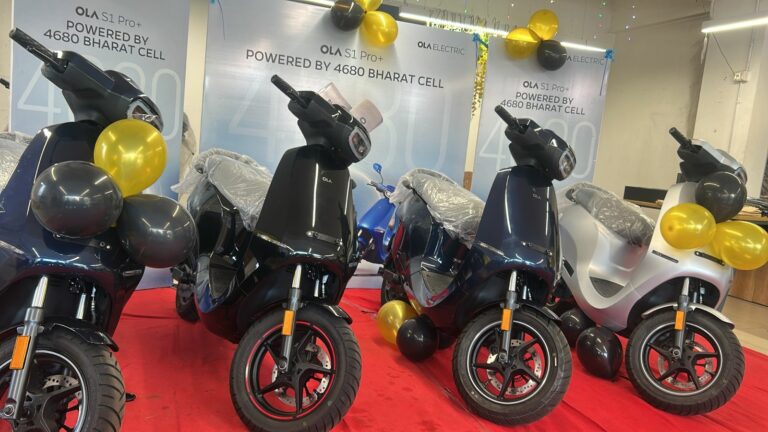 Ola Electric scales up deliveries of 4680 Bharat Cell Powered Vehicles